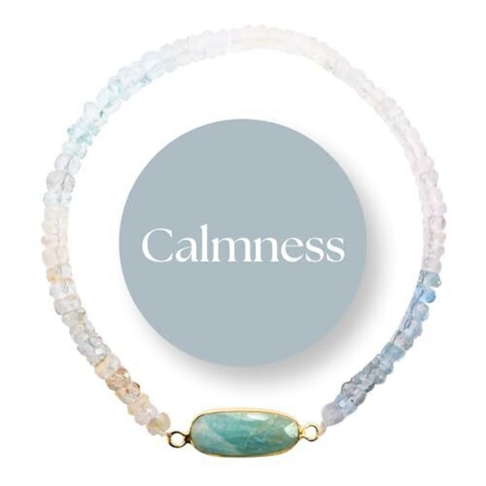8327 Aquamarine Bracelet Teen Girls, Certified 925 Sterling Silver with 18K